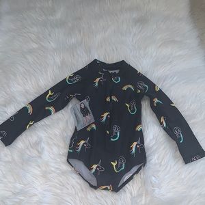 One piece rainbow unicorn mermaid🌈 🦄 🧜🏻♀️❤️